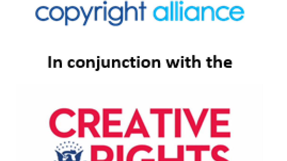 Copyright Alliance in conjunction with the CRC